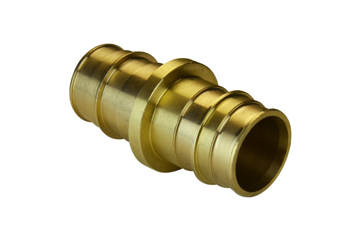 Муфта для PE-X латунь Дн 32 РОС