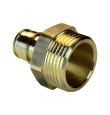 Муфта для PE-X латунь Дн 20х1/2" ВР РОС