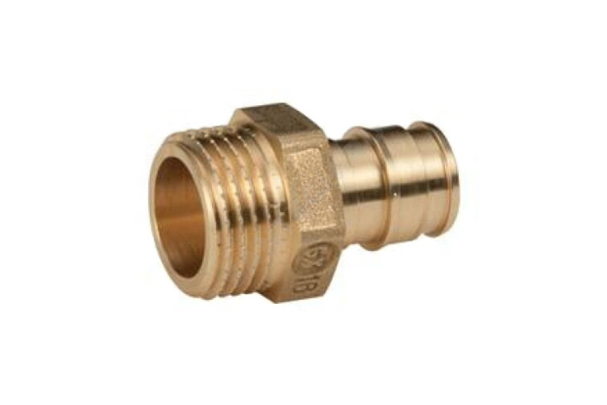 Муфта для PE-X латунь GX107 Дн 16х1/2" НР Giacomini GX107Y033