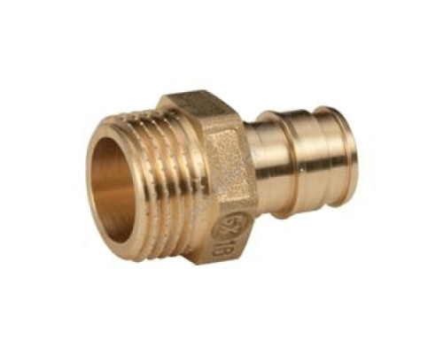 Муфта для PE-X латунь GX107 Дн 16х1/2" НР Giacomini GX107Y033