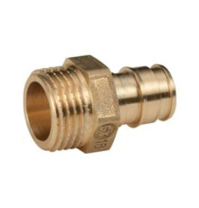 Муфта для PE-X латунь GX107 Дн 20х3/4" НР Giacomini GX107Y044