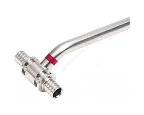 Тройник для подключения радиатора нерж RAUTITAN Дн 16 L=250мм Rehau 12662821001