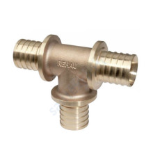 Тройник для PE-X бронза RAUTITAN RX Дн 63 Rehau 13660021001 (11371651001)