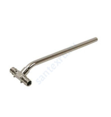 Тройник для подключения радиатора медь Smart Radi Дн 20х15х20 L=300мм Uponor 1023050 