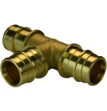 Тройник для PE-X латунь Дн 40 РОС GX150ACY007