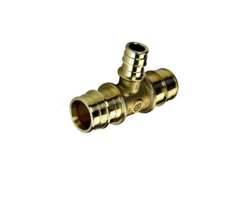 Тройник переходной для PE-X латунь Дн 40х32х32 РОС