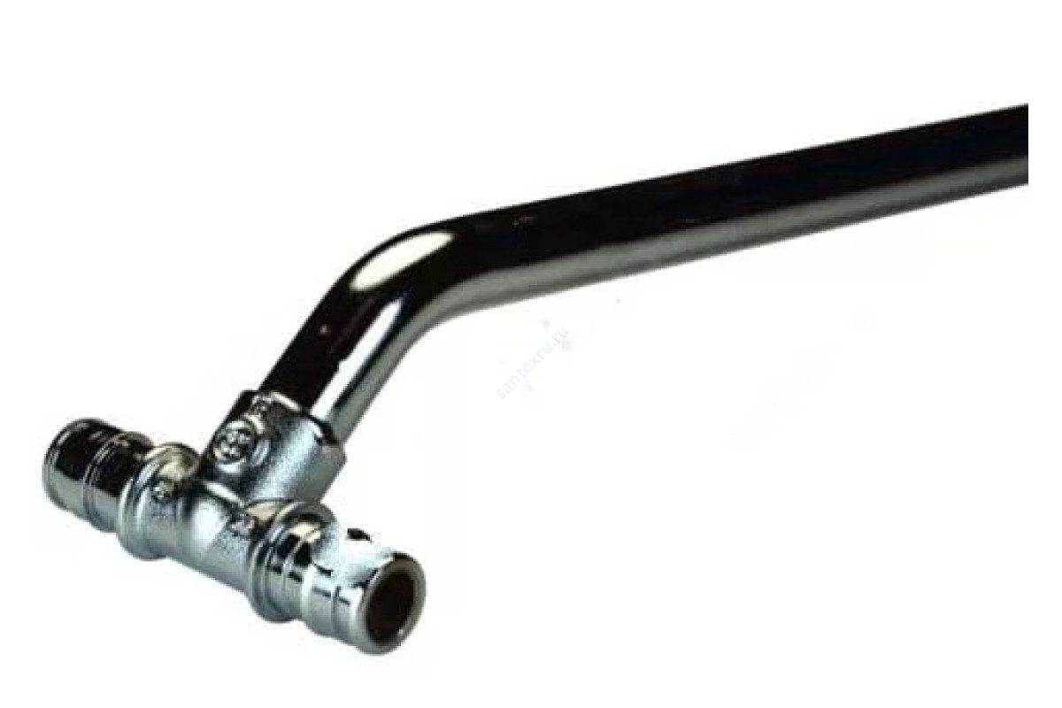 Тройник для подключения радиатора латунь Дн 20х15 L=300мм РОС