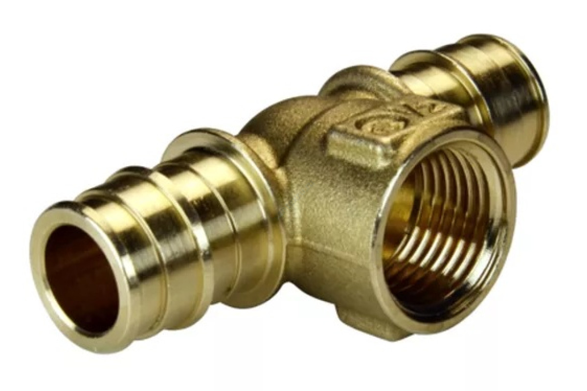 Тройник для PE-X латунь GX154 Дн 16х1/2"х16 ВР Giacomini GX154Y033