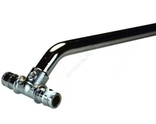 Тройник для подключения радиатора латунь GX158 Дн 16х15 L=300мм Giacomini GX158X003