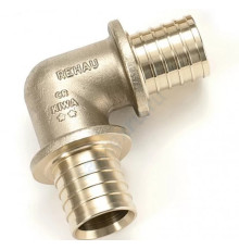 Угольник для PE-X латунь RAUTITAN MX Дн 63х90гр Rehau 11378731001 