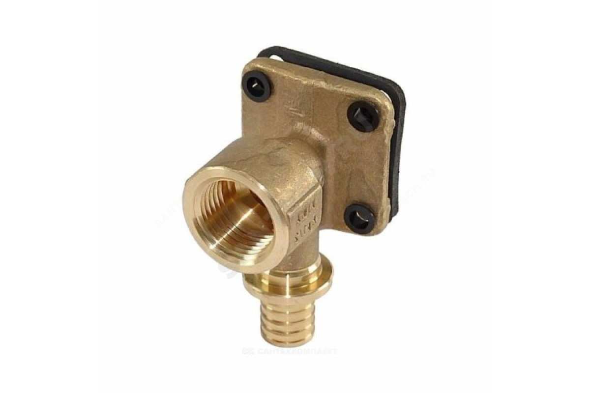 Водорозетка для PE-X бронза RAUTITAN RX Дн 16х1/2" ВР Rehau