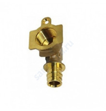 Водорозетка для PE-X латунь Smart Aqua Q&E Дн 20х1/2" ВР под настенную коробку SP Uponor