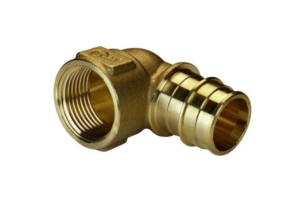 Угольник для PE-X латунь Дн 20х3/4" ВР РОС