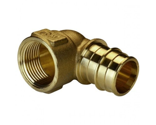 Угольник для PE-X латунь Дн 32х1" ВР РОС