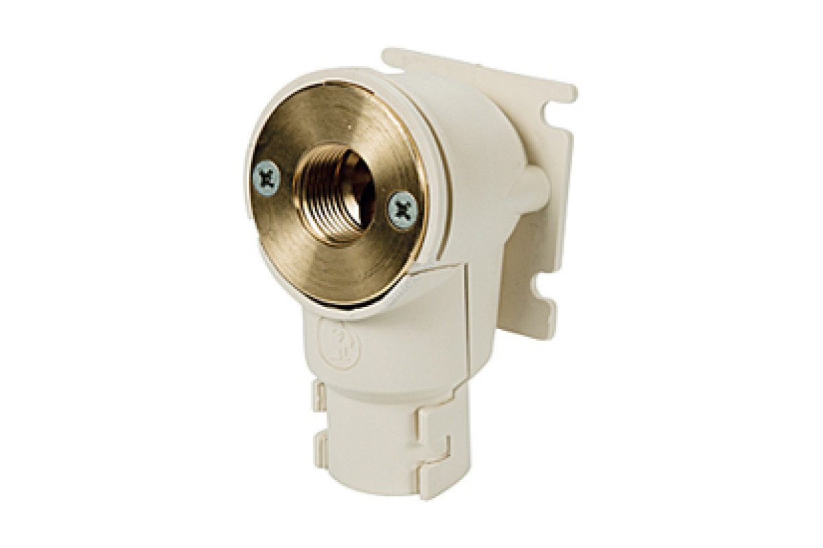 Водорозетка пластик R573D Дн 15х1/2"х18 Giacomini R573DY003