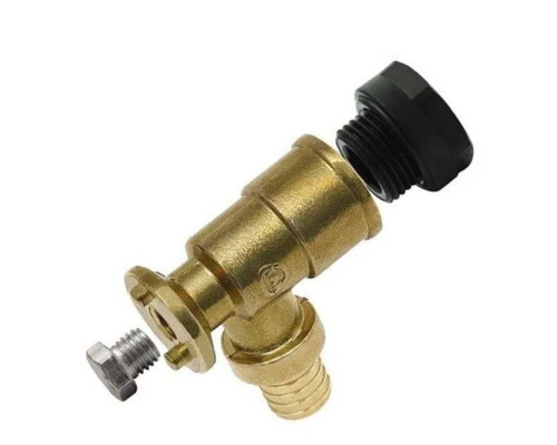 Водорозетка для PE-X латунь Дн 18х2,5х1/2" ВР KAN 9017.090