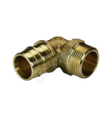 Угольник для PE-X латунь Дн 25х3/4" НР РОС