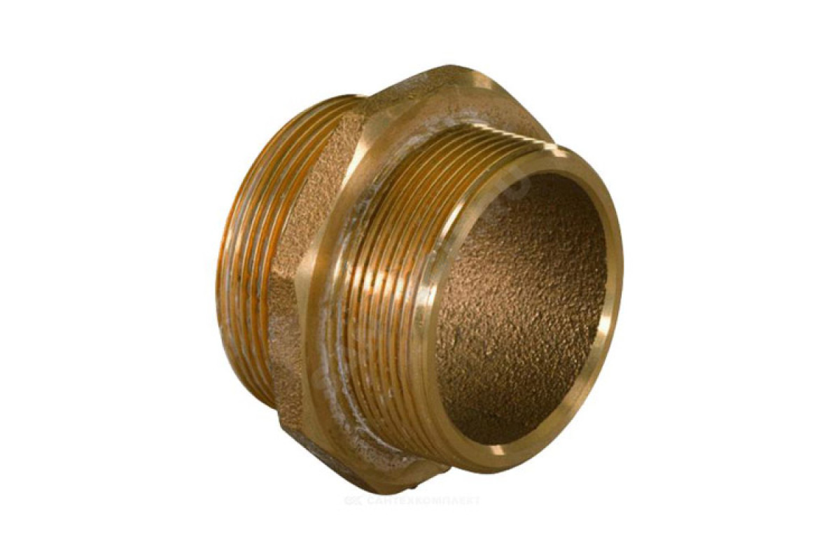 Ниппель резьбовой латунь Wippex Дн 25х1" НР Uponor 1018322