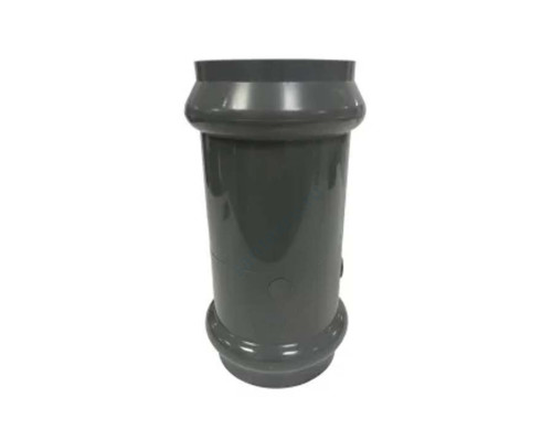 Муфта НПВХ серая SDR26 ремонтная Дн 110 Ру10 раструбная напорная в/к Aquaviva