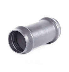 Муфта НПВХ серая SDR26 ремонтная Дн 160 Ру10 раструбная в/к