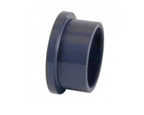 Втулка ПВХ серая под клеевое соед под фланец Дн 90 (Dвн 75мм) Ру16 напорное EFFAST