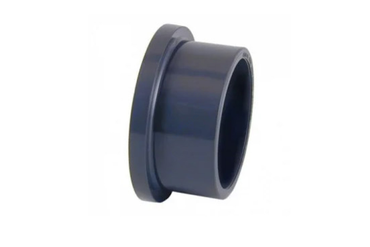 Втулка ПВХ серая под клеевое соед под фланец Дн 107 (Dвн 90мм) Ру16 напорный EFFAST