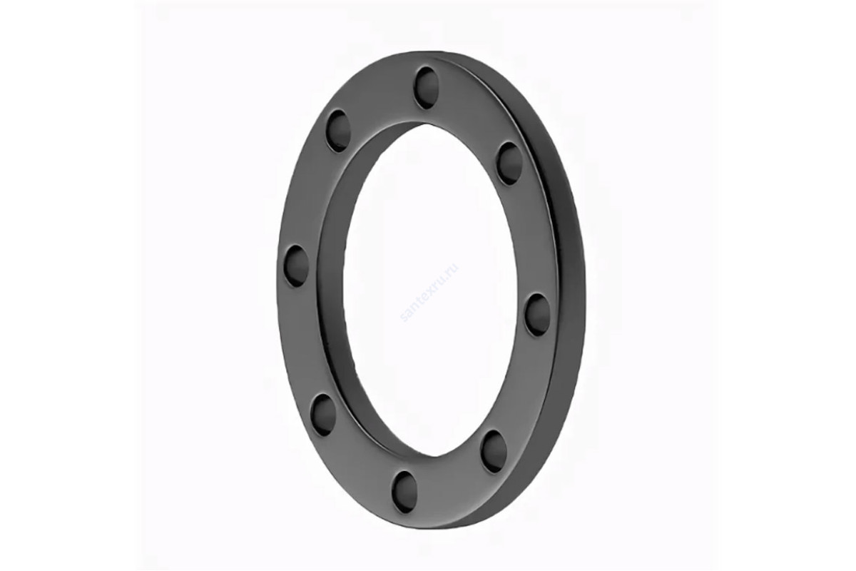 Фланец ПВХ серый под клеевое соед Ду 150 (Dвн 160мм) Ру16 напорный Aquaviva