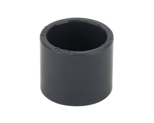 Кольцо ПВХ серое под клеевое соед переходное Дн 40х32 Ру10 напорное Aquaviva