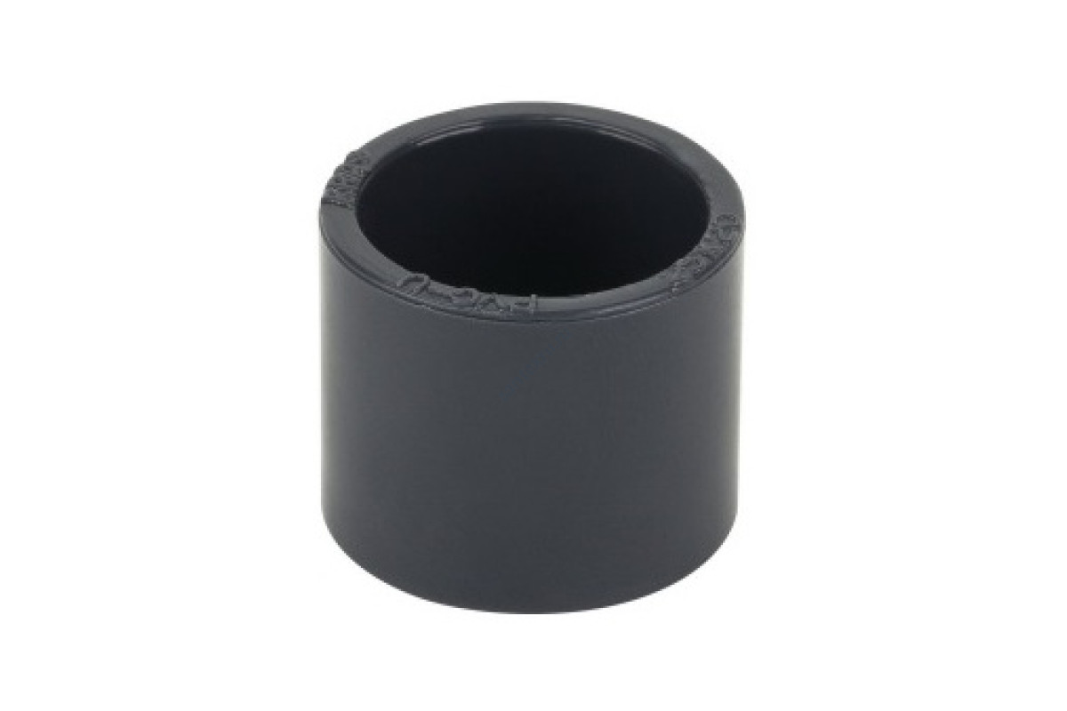 Кольцо ПВХ серое под клеевое соед переходное Дн 63х32 Ру10 напорное Aquaviva