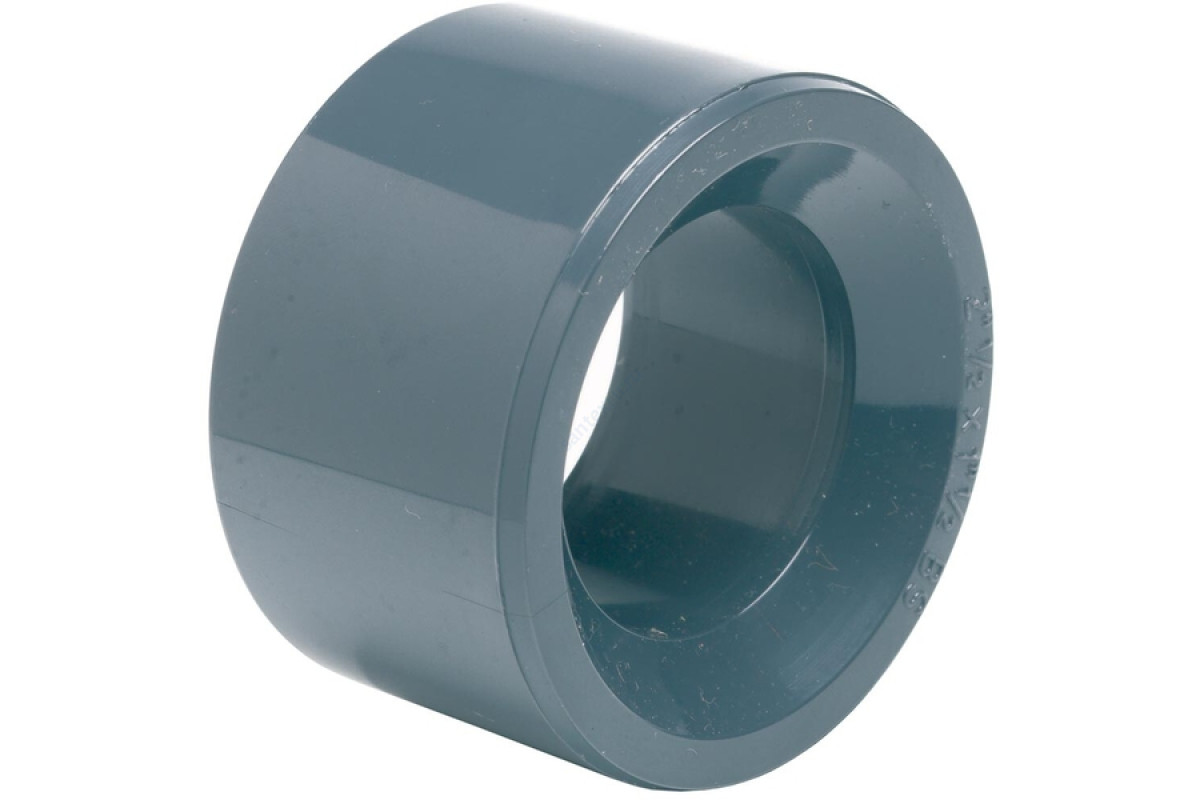 Кольцо ПВХ серое под клеевое соед переходное Дн 75х63 Ру16 напорное EFFAST RDRRCD075G