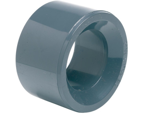 Кольцо ПВХ серое под клеевое соед переходное Дн 75х63 Ру16 напорное EFFAST RDRRCD075G