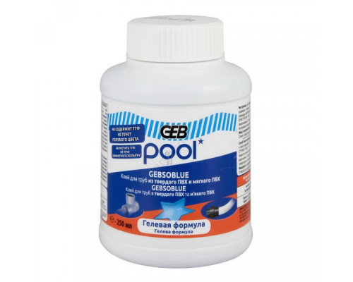 Клей 1 литр POOL GEBSOBLUE GEB 514504