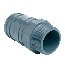 Штуцер ПВХ серый под шланг Дн 20 Ру16 напорный EFFAST RDRPGD0200 