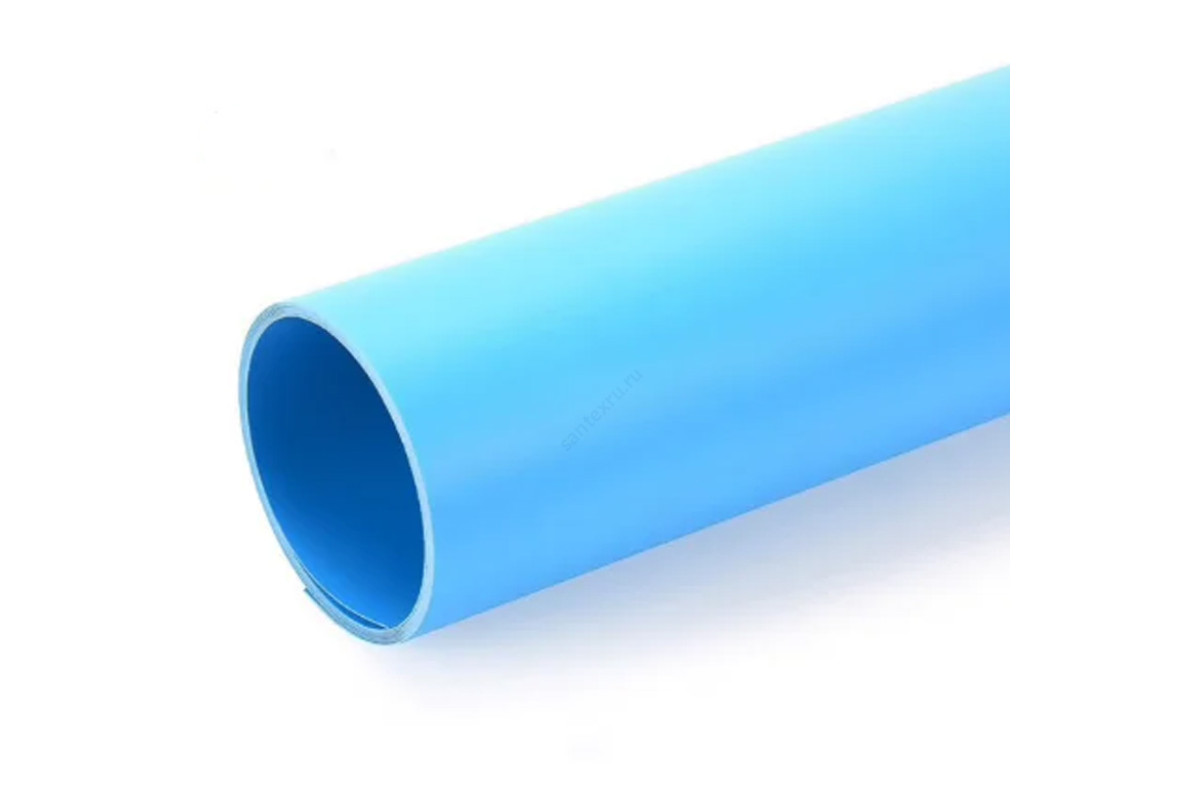 Труба обсадная НПВХ синяя Дн 125х5,0 L=2м Хемкор
