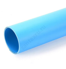 Труба обсадная НПВХ синяя Дн 140х6,5 L=3м Хемкор