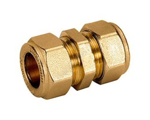 Муфта латунь Дн 15 обжим 310 Giacomini 310Y004 