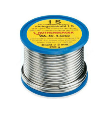 Припой мягкий катушка 3х3 мм 1 S Rothenberger 45250