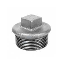 Заглушка чугун оц Ду 15 (1/2") НР Fittex PLUS