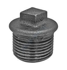 Заглушка чугун Ду 50 (2") НР Fittex PLUS