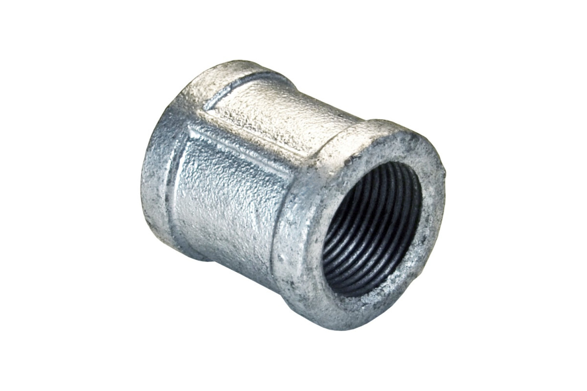 Муфта прямая чугун оц Ду 32 (1 1/4") ВР Fittex PLUS