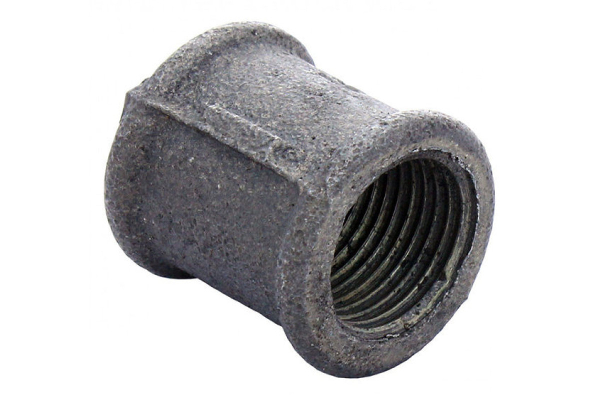 Муфта прямая чугун Ду 20 (3/4") ВР Fittex