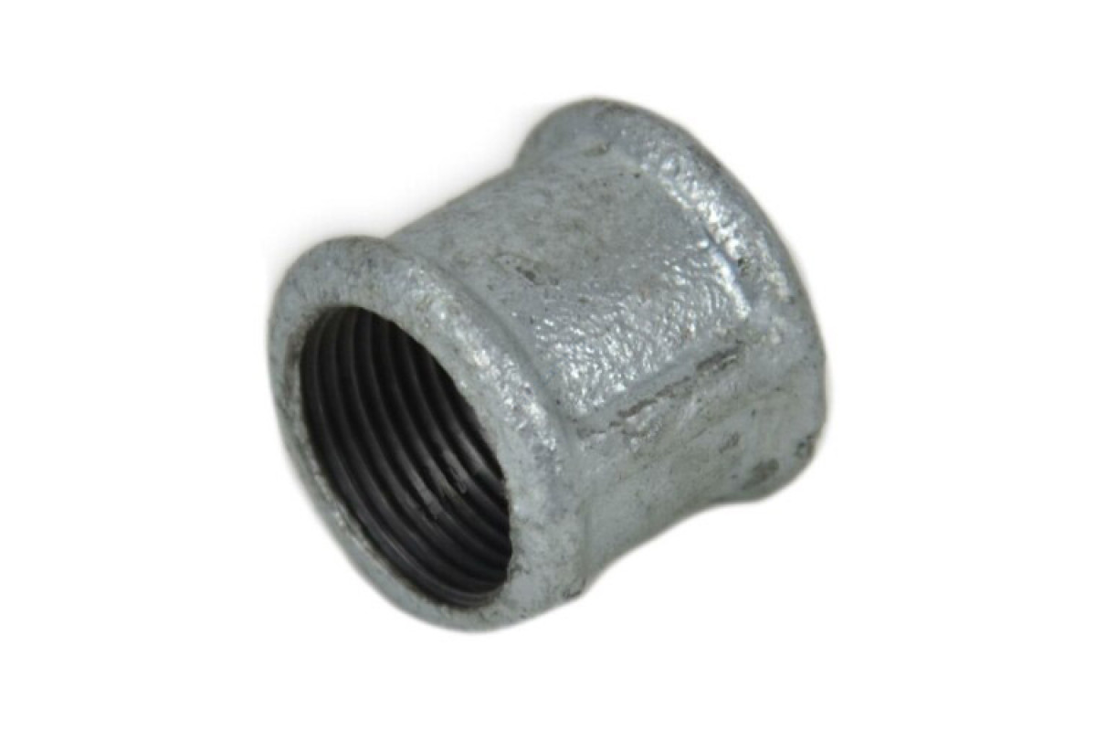 Муфта прямая чугун оц Ду 40 (1 1/2") ВР Fittex