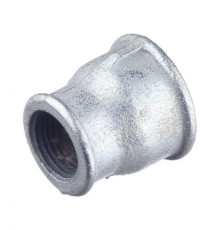 Муфта переходная чугун оц Ду 40х25 (1 1/2"х1") ВР Fittex