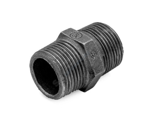 Ниппель прямой чугун Ду 40 (1 1/2") НР Fittex PLUS