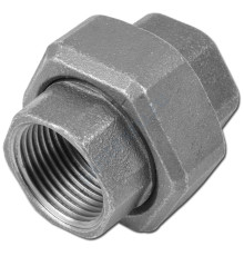 Соединитель прямой американка чугун Ду 15 (1/2") ВР/ВР Fittex