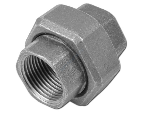Соединитель прямой американка чугун Ду 15 (1/2") ВР/ВР Fittex