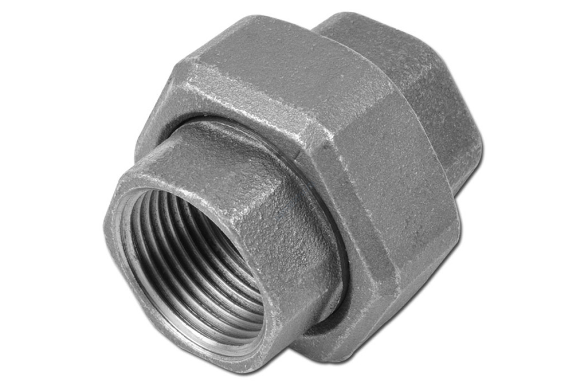 Соединитель прямой американка чугун Ду 20 (3/4") ВР/ВР Fittex