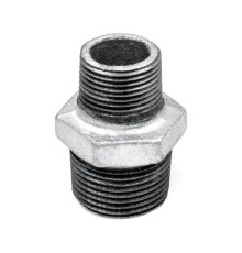 Ниппель переходной чугун оц Ду 25х20 (1"х3/4") НР Fittex PLUS