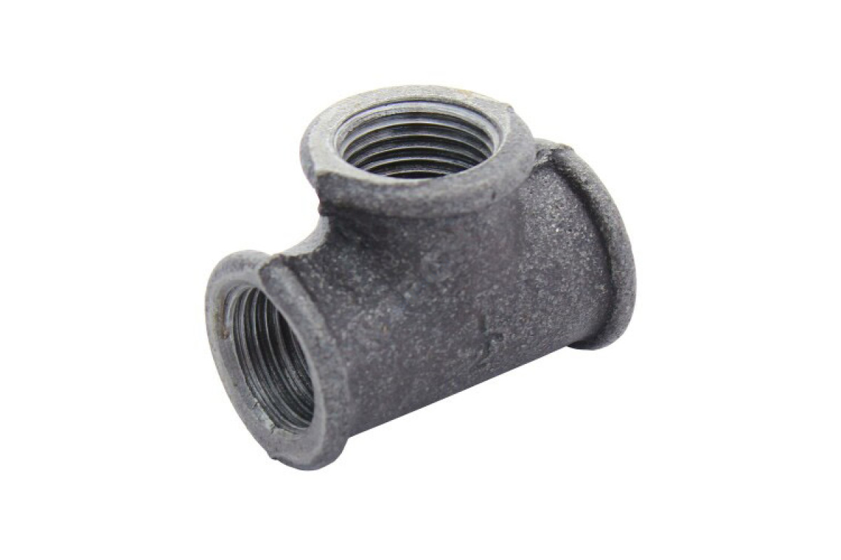 Тройник прямой чугун Ду 40 (1 1/2") ВР/ВР Fittex