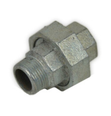 Соединитель прямой американка чугун оц Ду 20 (3/4") ВР/НР Fittex